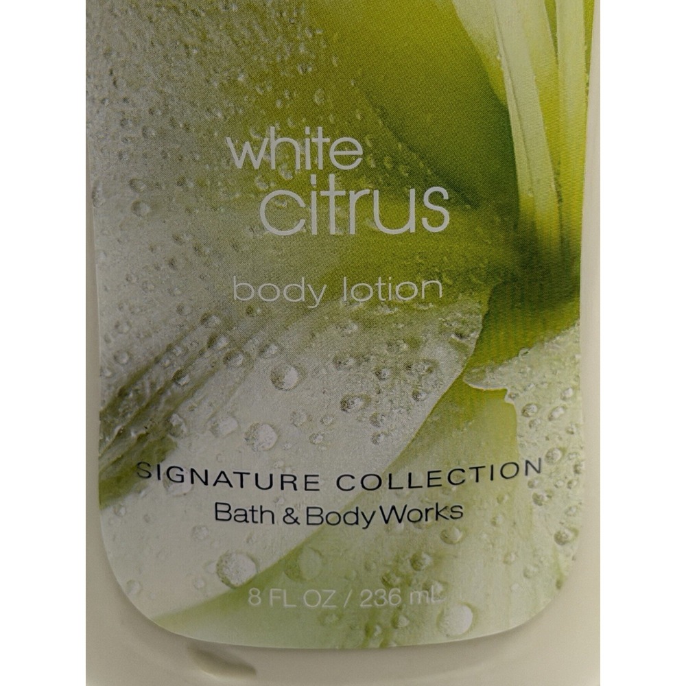 Bath & Body Works White Citrus Body Lotion 8 Fl Oz - Picture 2 of 4